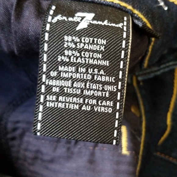 -SOLD--7 for all mankind jeans bootcut   size 26 - Picture 6 of 8